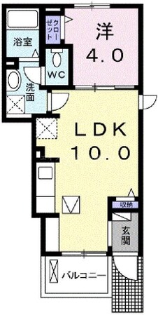 メロディー　３１の物件間取画像